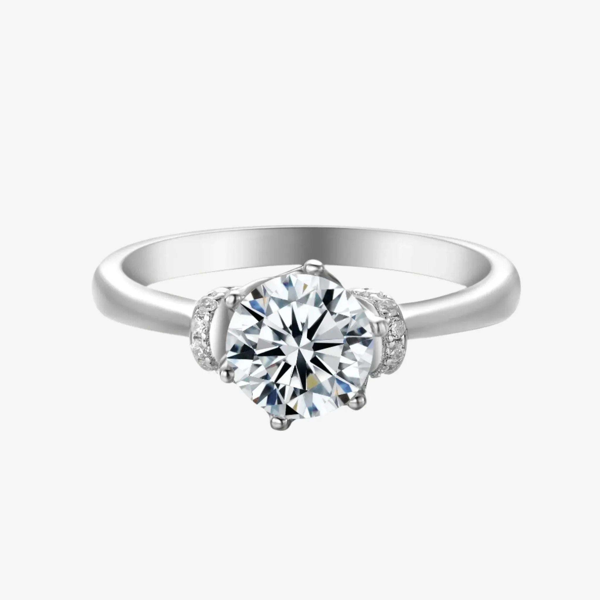Rosalind Moissanite Engagement Ring – 1.0ct RING by Chantal Vaulet