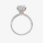 The Seraphina – Moissanite Halo Engagement Ring 1.0ct RING by Chantal Vaulet