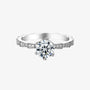 Elysia Moissanite Engagement Ring 1.0ct - Chantal Vaulet