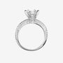 Estrella Moissanite Pavé Halo Engagement Ring 1.0CT - Chantal Vaulet