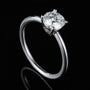 Evania - 1.0CT Moissanite Solitaire Ring - Chantal Vaulet