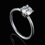 Evania - 1.0CT Moissanite Solitaire Ring - Chantal Vaulet