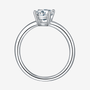 Evania - 1.0CT Moissanite Solitaire Ring - Chantal Vaulet