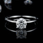 Evania - 1.0CT Moissanite Solitaire Ring - Chantal Vaulet