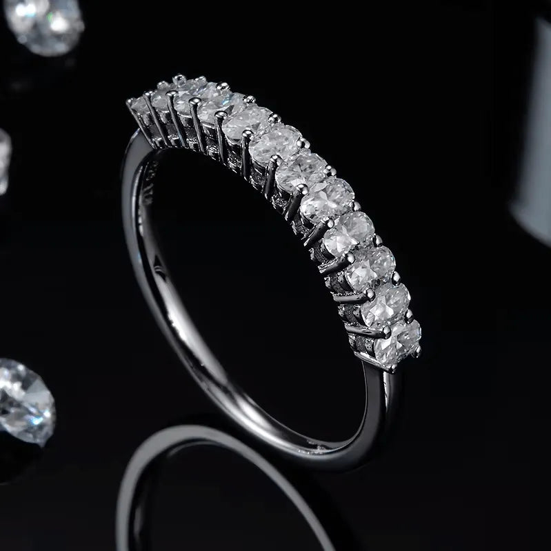 Lustreband Moissanite Eternity Ring – 1.00CT - Chantal Vaulet