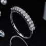 Lustreband Moissanite Eternity Ring – 1.00CT - Chantal Vaulet