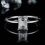 Lyra – Moissanite Solitaire Ring 1.0CT - Chantal Vaulet