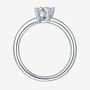 Lyric - Moissanite 1.0CT Oval Solitaire Ring - Chantal Vaulet