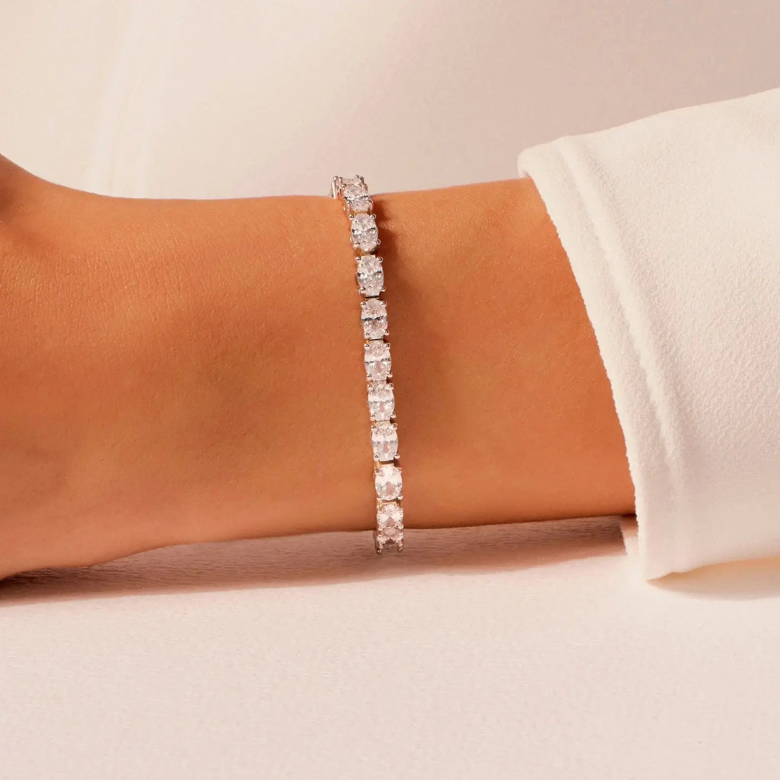 The Aetheria Moissanite Tennis Bracelet - Chantal Vaulet