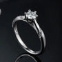 The Alencia Moissanite Twist Ring - Chantal Vaulet