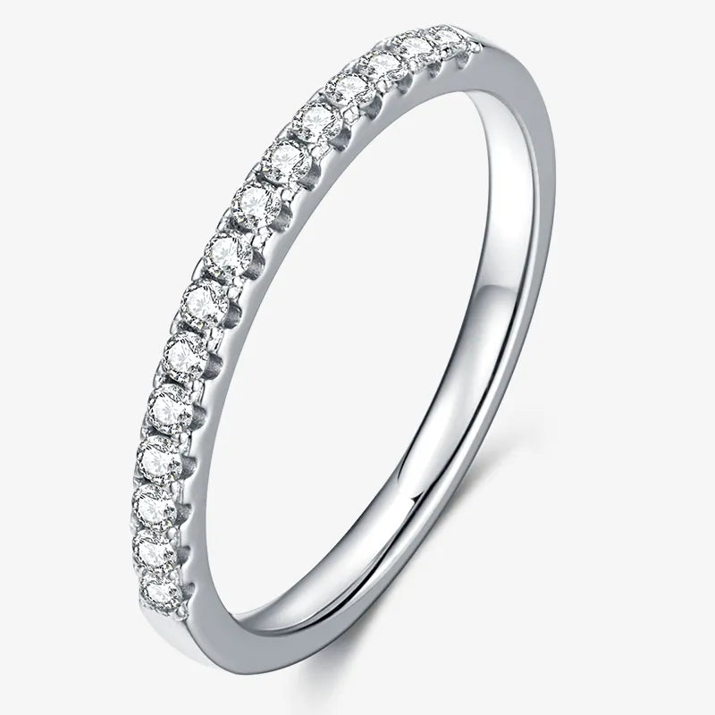 The Alina Moissanite Pavé - Chantal Vaulet