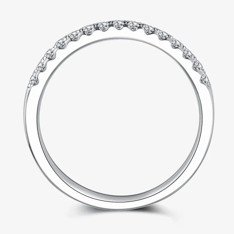 The Alina Moissanite Pavé - Chantal Vaulet