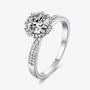 The Alisora Moissanite Crown Ring - Chantal Vaulet
