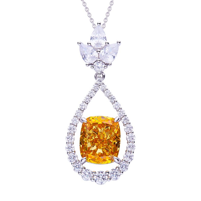 Shop The Alveria Gemstone Teardrop Necklace today at Chantal Vaulet. Discover stunning jewelry collections, crafted for style and brilliance.
