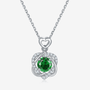 The Amarisse Moissanite and Gemstone Infinity Necklace - Chantal Vaulet