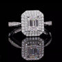 Shop The Amelina Emerald-Cut Moissanite Halo Ring today at Chantal Vaulet. Discover stunning jewelry collections, crafted for style and brilliance.