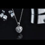 The Ameliora Moissanite Heart Halo Jewelry Set - Chantal Vaulet