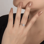 The Amore – Moissanite Heart Solitaire Ring - Chantal Vaulet