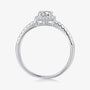 The Amorette – Moissanite Halo Engagement Ring 0.5CT - Chantal Vaulet