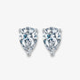 The Arlena Pear-Cut Moissanite Stud Earrings - Chantal Vaulet