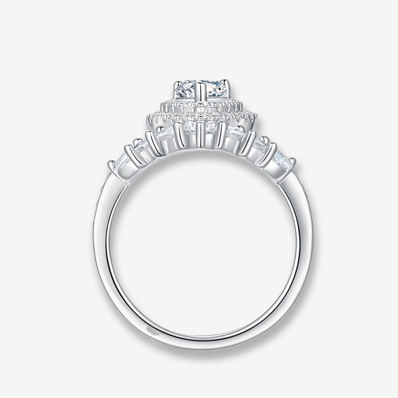 The Arlisse Pear-Cut Moissanite - Chantal Vaulet