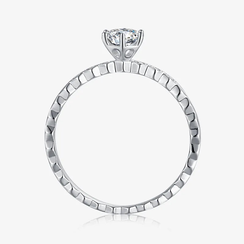 The Astra Moissanite Ring 0.5CT - Chantal Vaulet
