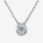 The Auralyn Moissanite Dancing Teardrop Necklace - Chantal Vaulet
