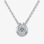 The Auralyn Moissanite Dancing Teardrop Necklace - Chantal Vaulet