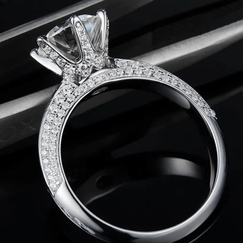 The Aurealis Moissanite Ring 2CT - Chantal Vaulet