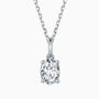 The Aurelia – Moissanite Necklace & Earrings Set - Chantal Vaulet