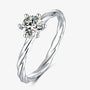 The Aurelian Twist Moissanite Ring 0.5CT - Chantal Vaulet
