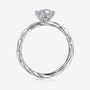 Shop The Aurelian Twist Moissanite Ring 0.5CT today at Chantal Vaulet. Discover stunning jewelry collections, crafted for style and brilliance.