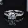 The Aurelle – 1.0CT Moissanite Ring - Chantal Vaulet