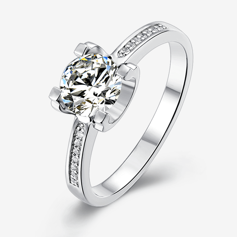 Shop The Aurelle – 1.0CT Moissanite Ring today at Chantal Vaulet. Discover stunning jewelry collections, crafted for style and brilliance.