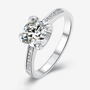 The Aurelle – 1.0CT Moissanite Ring - Chantal Vaulet