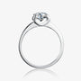 The Aurelle – 1.0CT Moissanite Ring - Chantal Vaulet