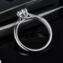 The Avalora Moissanite Split Band Ring - Chantal Vaulet