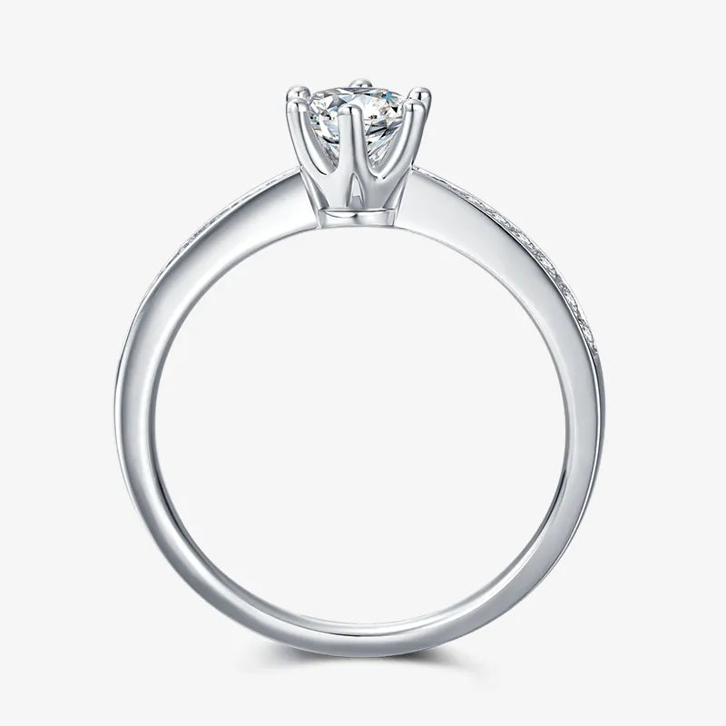 The Avalyn Moissanite Pavé Ring - Chantal Vaulet