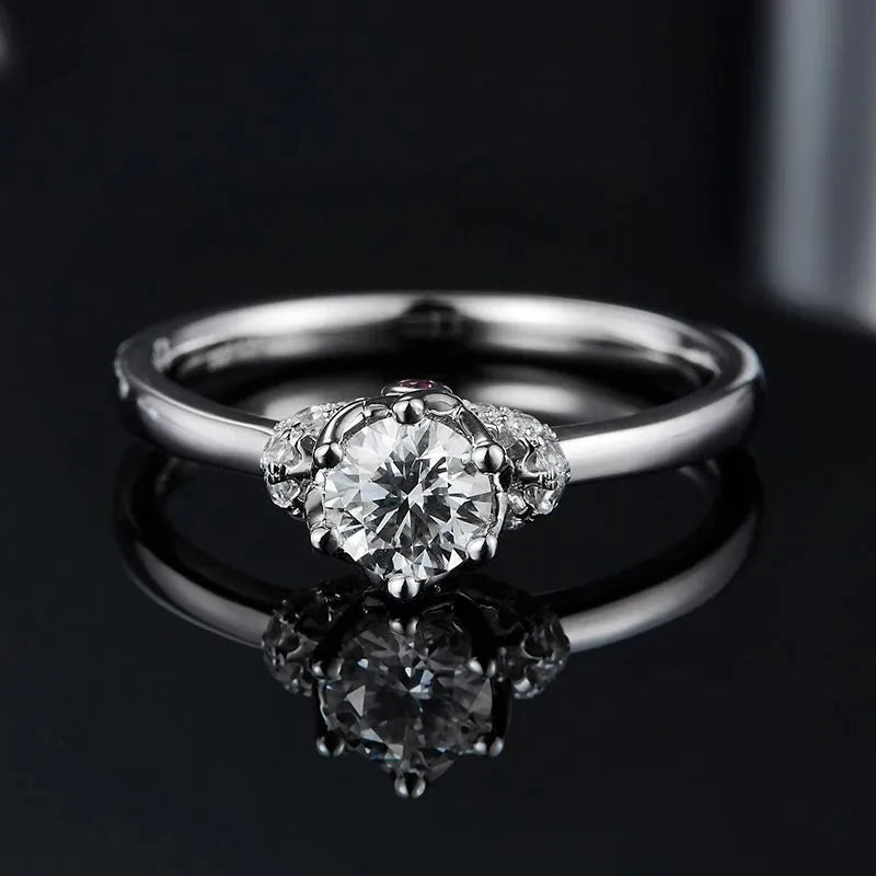 The Avarielle Moissanite Crown Ring - Chantal Vaulet