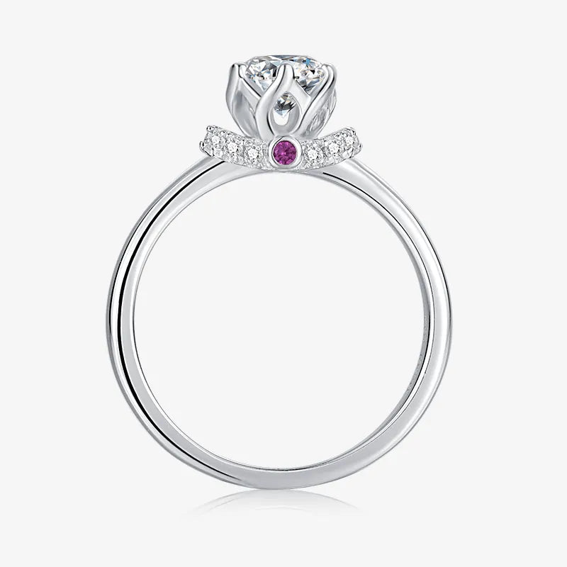 The Avarielle Moissanite Crown Ring - Chantal Vaulet