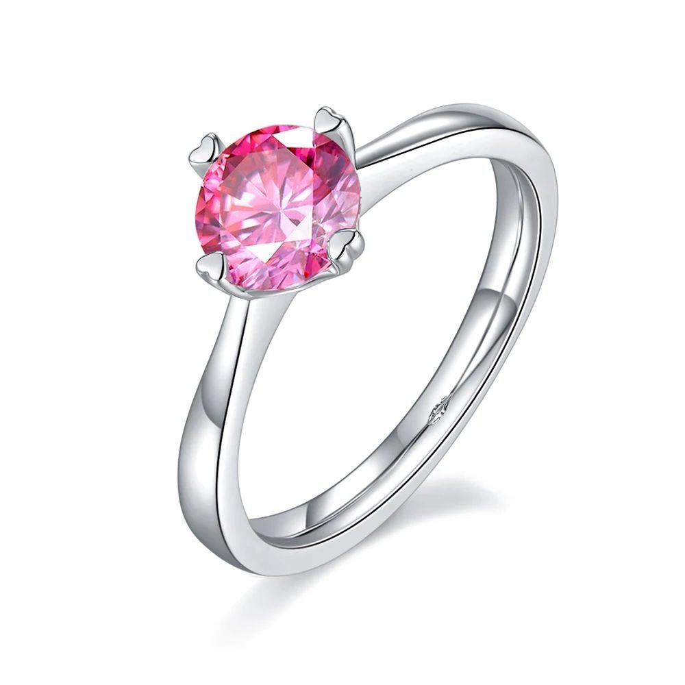 The Avelora 1.0 CT Round-Cut Moissanite Ring - Chantal Vaulet