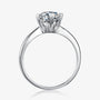 The Avelora 1.0 CT Round-Cut Moissanite Ring - Chantal Vaulet
