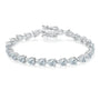 The Calantha Moissanite Teardrop Bracelet - Chantal Vaulet