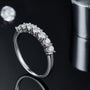 Shop The Calina Moissanite Seven-Stone Band 0.7 CT today at Chantal Vaulet. Discover stunning jewelry collections, crafted for style and brilliance.