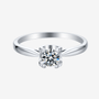 Shop The Caliora 0.5CT Round-Cut Moissanite Ring today at Chantal Vaulet. Discover stunning jewelry collections, crafted for style and brilliance.