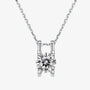 The Calyssa Moissanite Solitaire Necklace - Chantal Vaulet