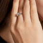 The Cassia – Moissanite 1.0CT Ring - Chantal Vaulet