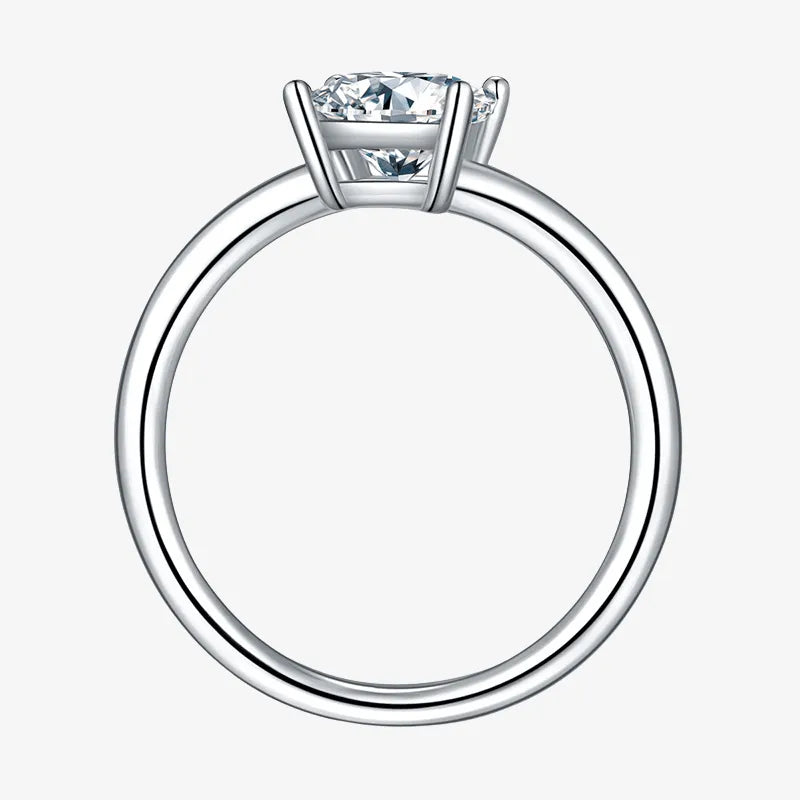 The Cassia – Moissanite 1.0CT Ring - Chantal Vaulet