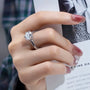 The Celestia 3CT Round-Cut Moissanite or Lab Diamond Ring - Chantal Vaulet