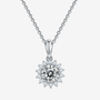 Shop The Clarielle Moissanite Sunburst Necklace today at Chantal Vaulet. Discover stunning jewelry collections, crafted for style and brilliance.